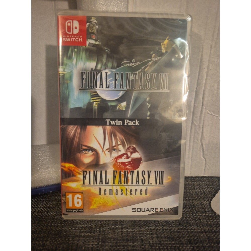 Final Fantasy VII VIII 7 8 Twin Pack Remastered Nintendo Switch US ENGLISH ASIA